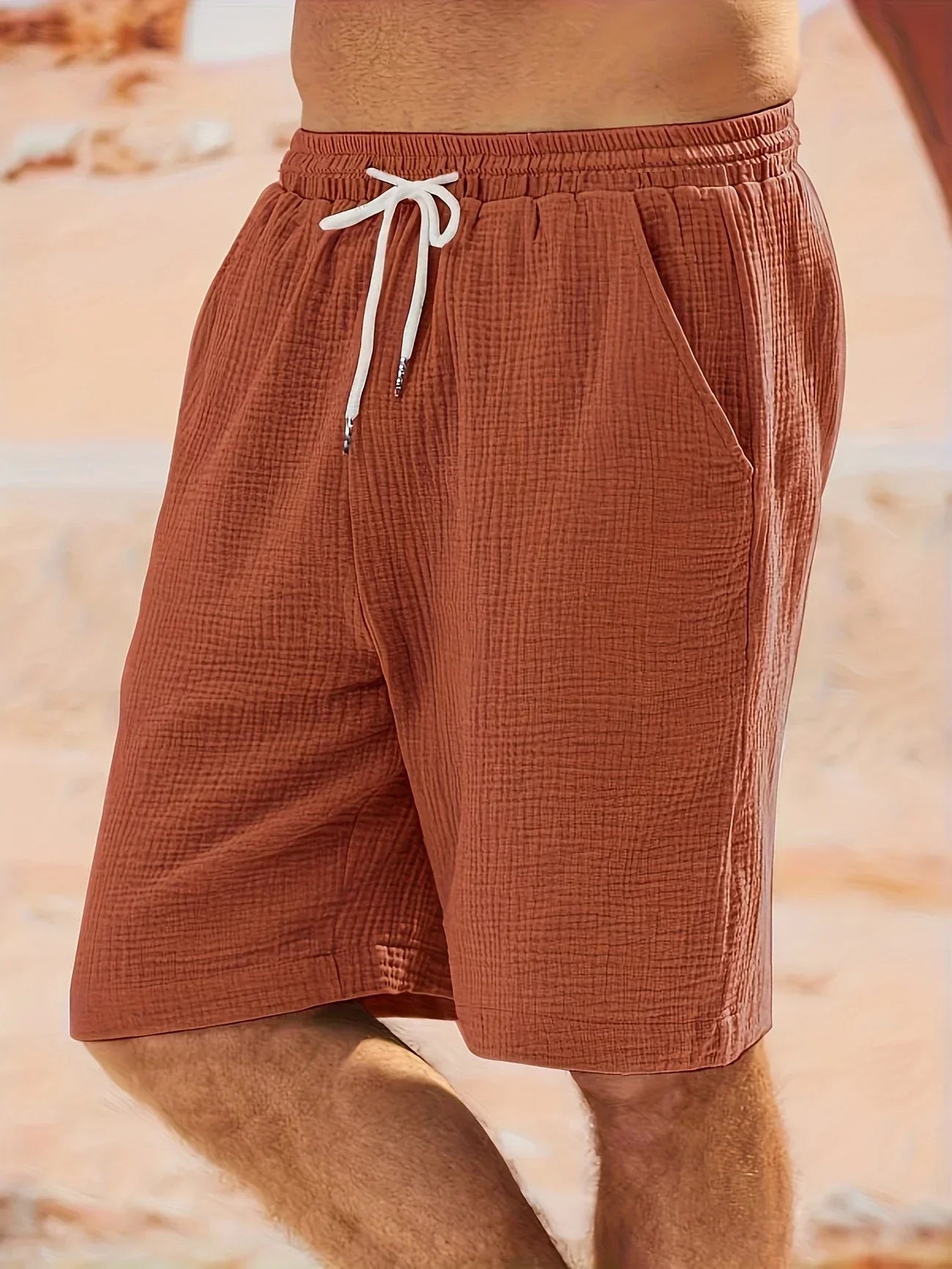 RICCARDO | SHORT LEGGERO CON TASCHE
