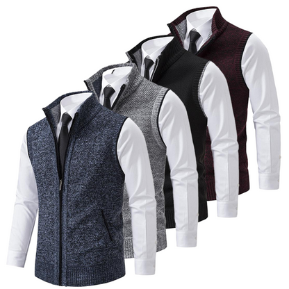 LUXSSE | GILET IN MAGLIA CLASSICO