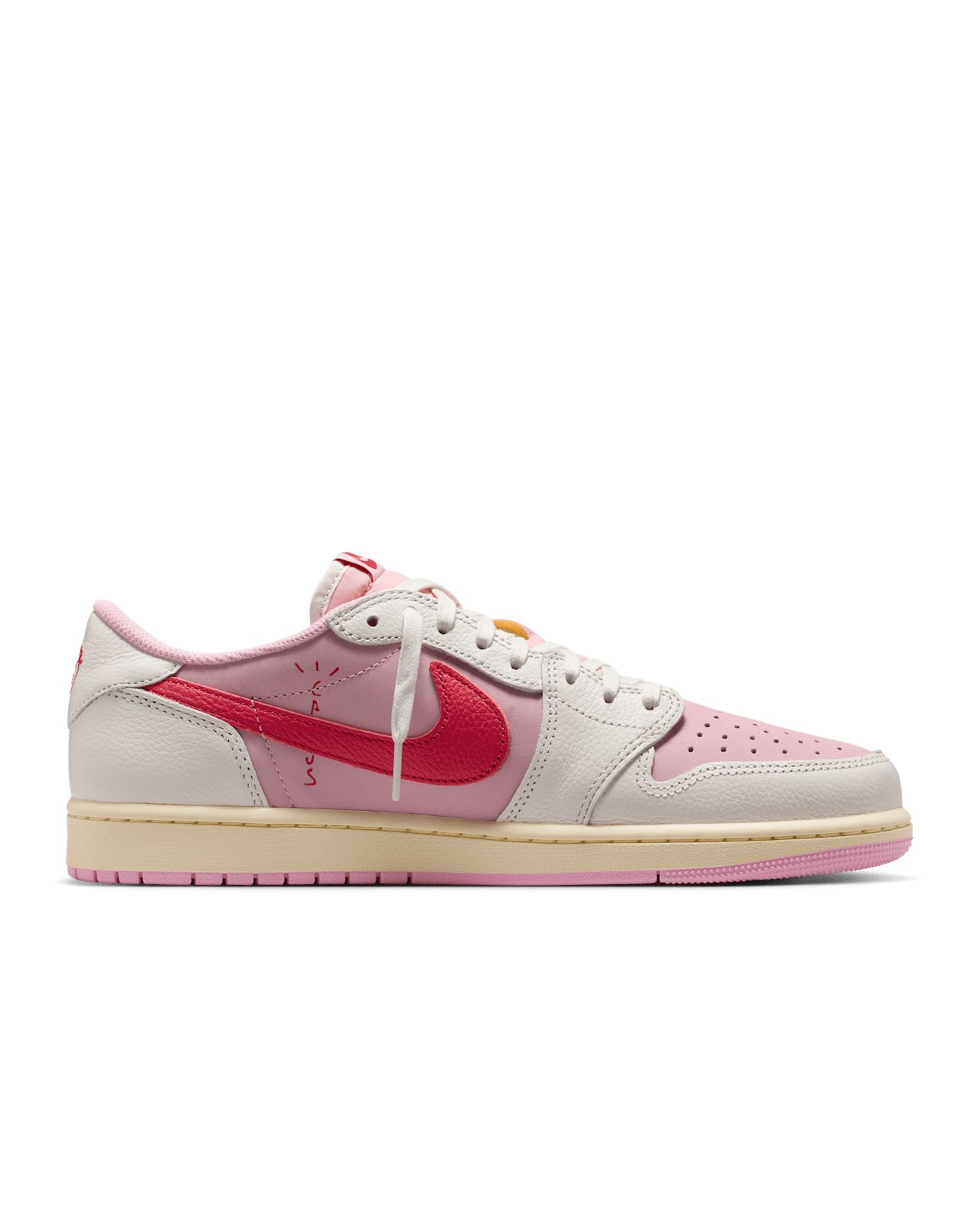 AJ1 Low x TS – Muslin & Shy Pink / Shy Pink & Tropical Pink