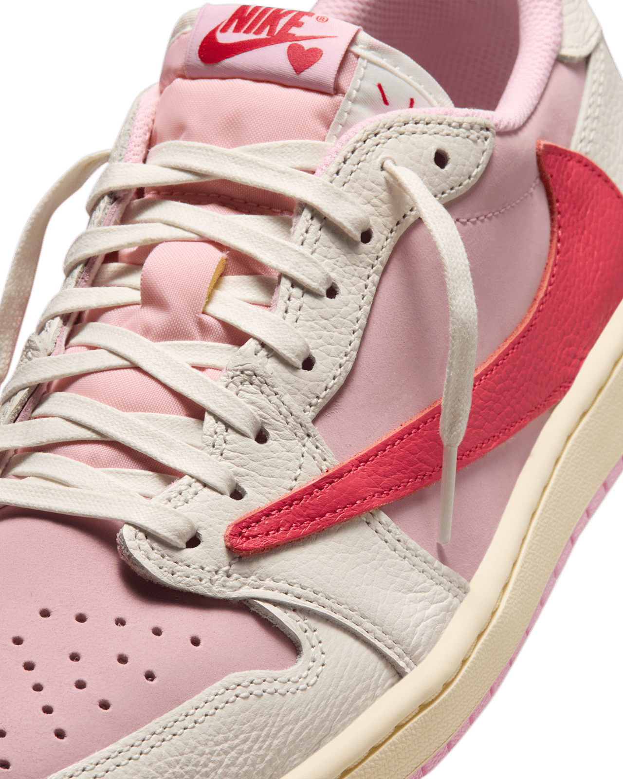 AJ1 Low x TS – Muslin & Shy Pink / Shy Pink & Tropical Pink