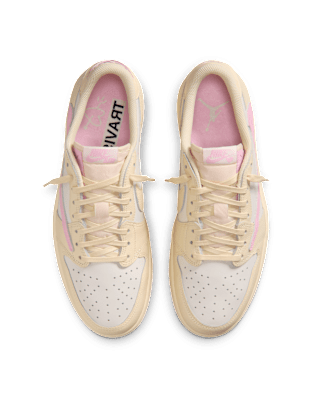 AJ1 Low x TS – Muslin & Shy Pink / Shy Pink & Tropical Pink