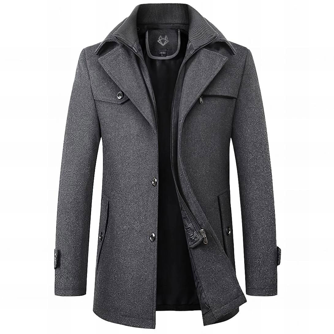 ROSSI ROMA | CAPPOTTO STRUTTURATO DA UOMO
