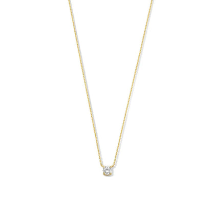 Ysavienna | Collana in Pietra Moissanite in Oro 14k