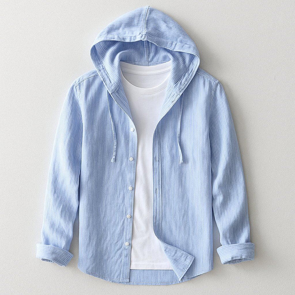 LUXSSE | CHEMISE DE LUXE AVEC CAPUCHE