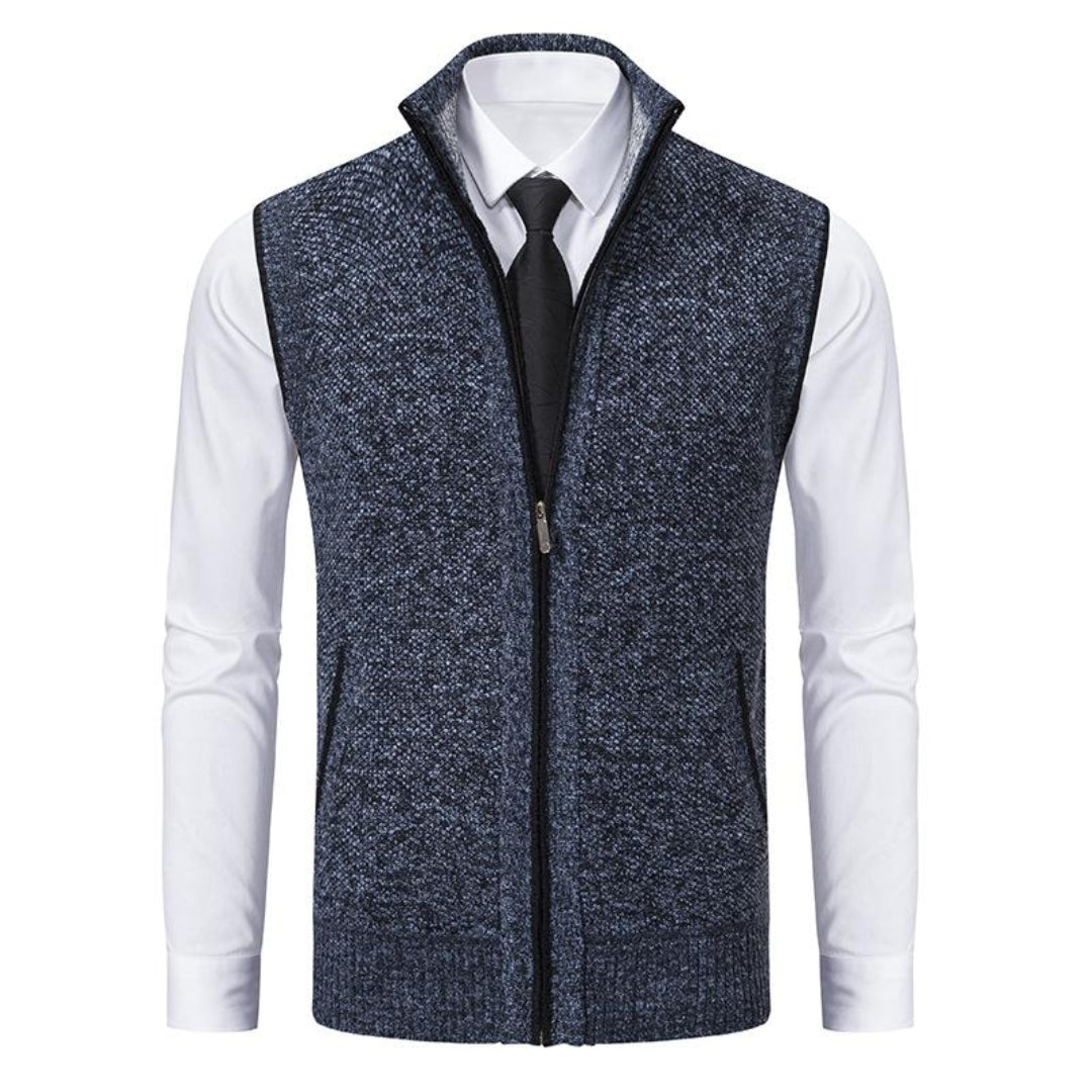 LUXSSE | GILET IN MAGLIA CLASSICO