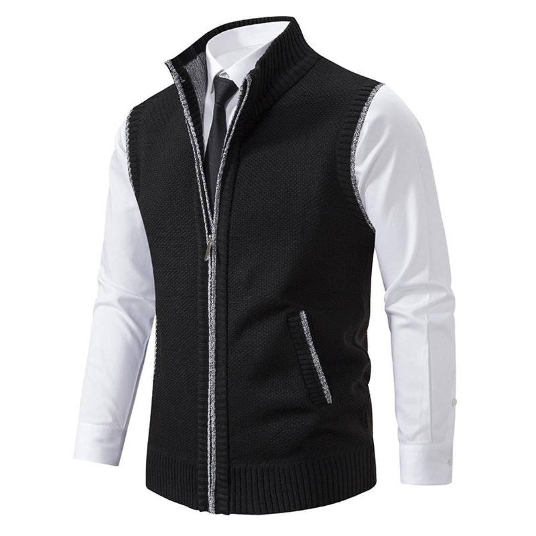 LUXSSE | GILET IN MAGLIA CLASSICO