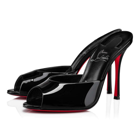 Mules "Parizian" — Édition Vernis Énigmatique
