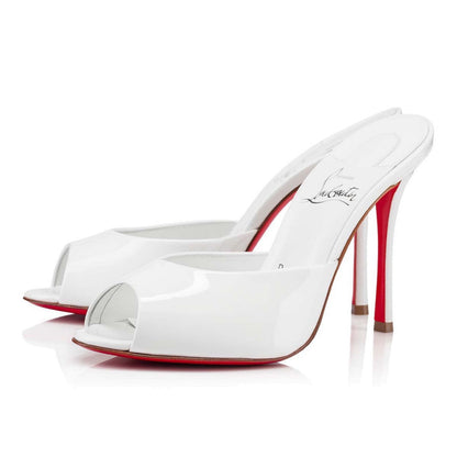 Mules "Parizian" — Édition Vernis Énigmatique
