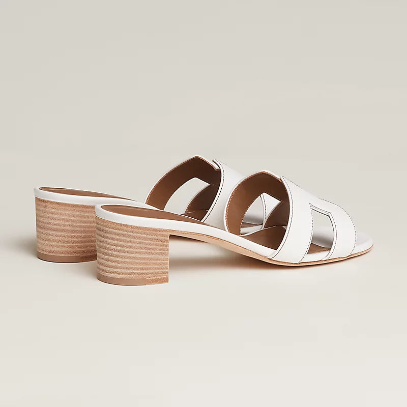 Mules à Talon "Élégance"