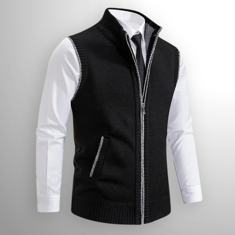 LUXSSE | GILET CASUAL IN LANA