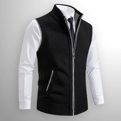 LUXSSE | GILET CASUAL IN LANA