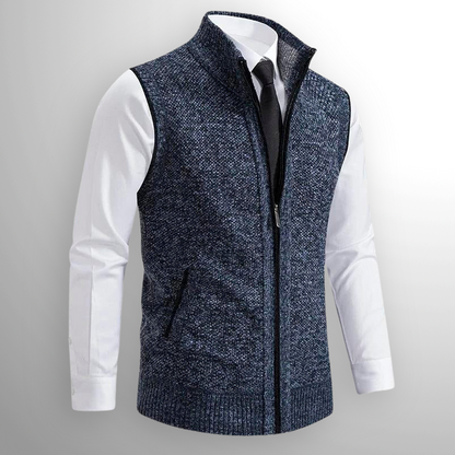 LUXSSE | GILET CASUAL IN LANA