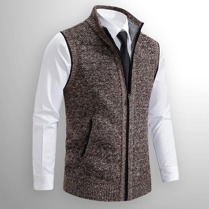 LUXSSE | GILET CASUAL IN LANA