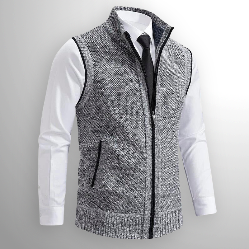 LUXSSE | GILET CASUAL IN LANA