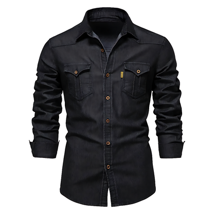 ROSSI ROMA | CAMICIA IN DENIM SLIM