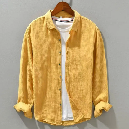 DUMONT LYON | CHEMISE ÉLÉGANTE EN COTON DOUX COMME DE LA SOIE