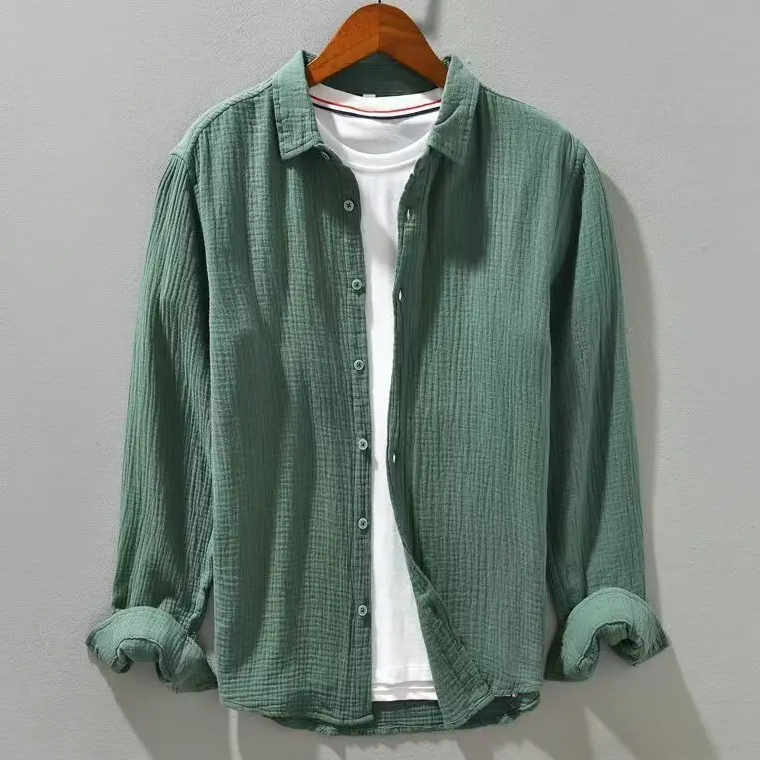 DUMONT LYON | CHEMISE ÉLÉGANTE EN COTON DOUX COMME DE LA SOIE