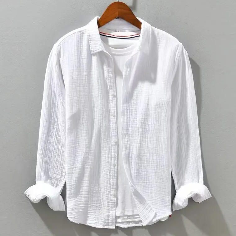 DUMONT LYON | CHEMISE ÉLÉGANTE EN COTON DOUX COMME DE LA SOIE