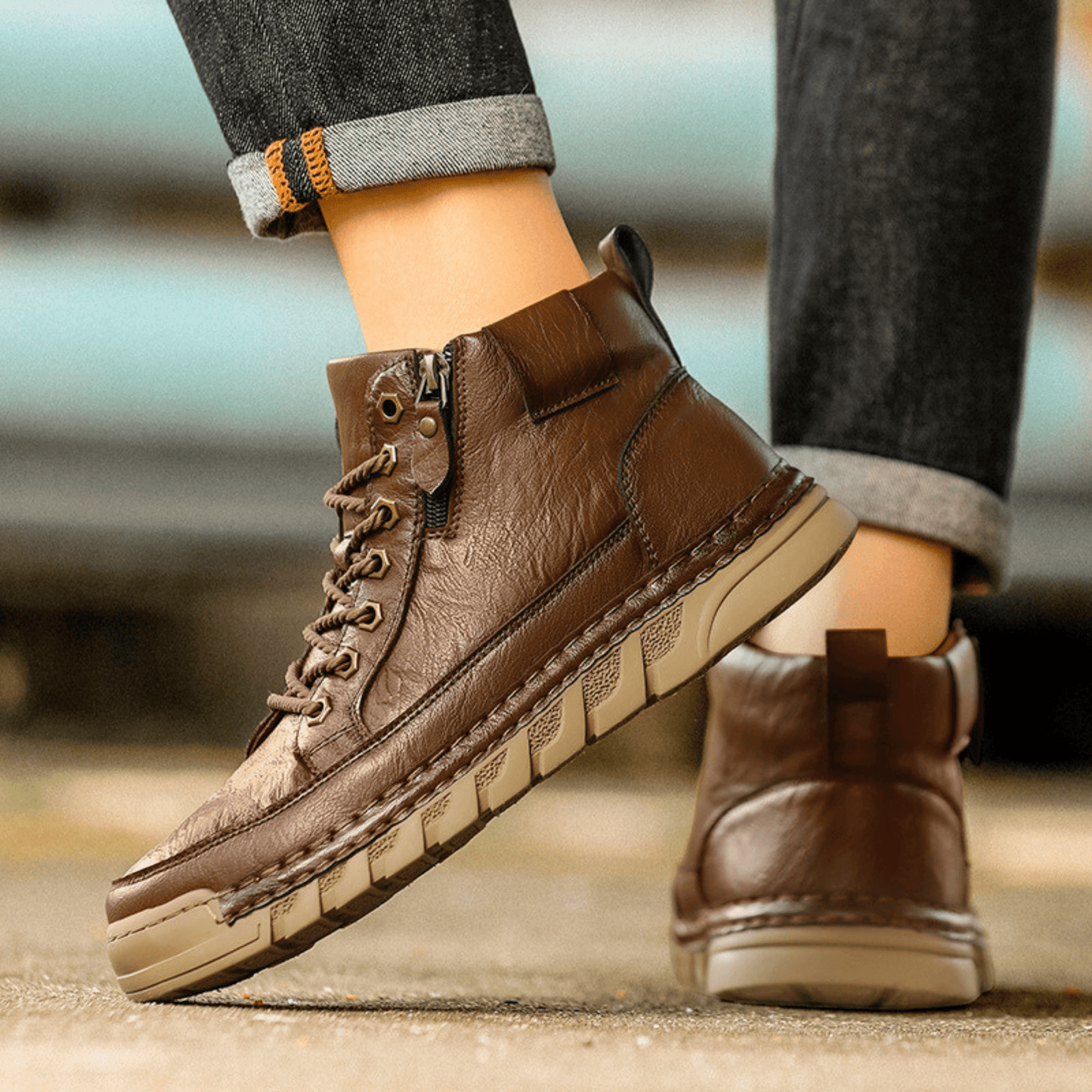 LUXSSE | BOTTES EN CUIR POUR HOMME